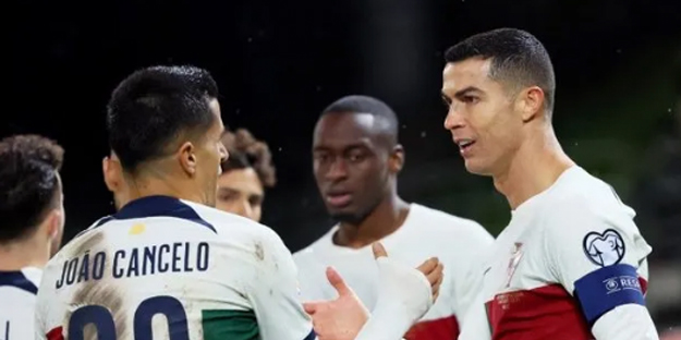 Sen ne yaptın böyle Ronaldo! 38 yaşında bunu da yaptı bile...