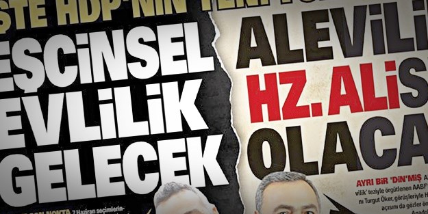 Sen Sırat Köprüsü’nü 'Homobil'lerle mi geçeceksin Demirtaş?