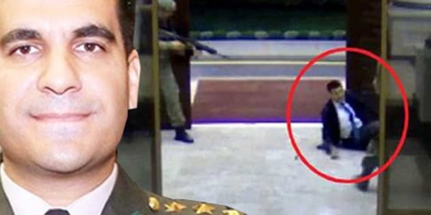 Senaryo gereği vurulmuş