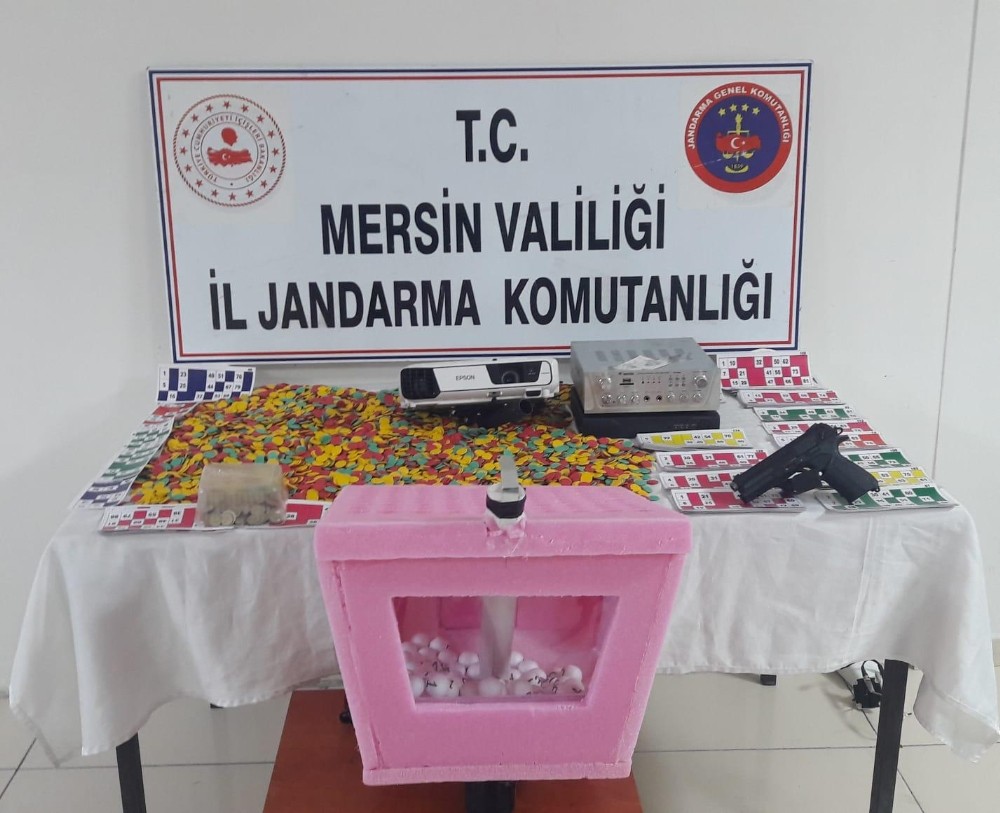 Sendika binasına kumar operasyonu 