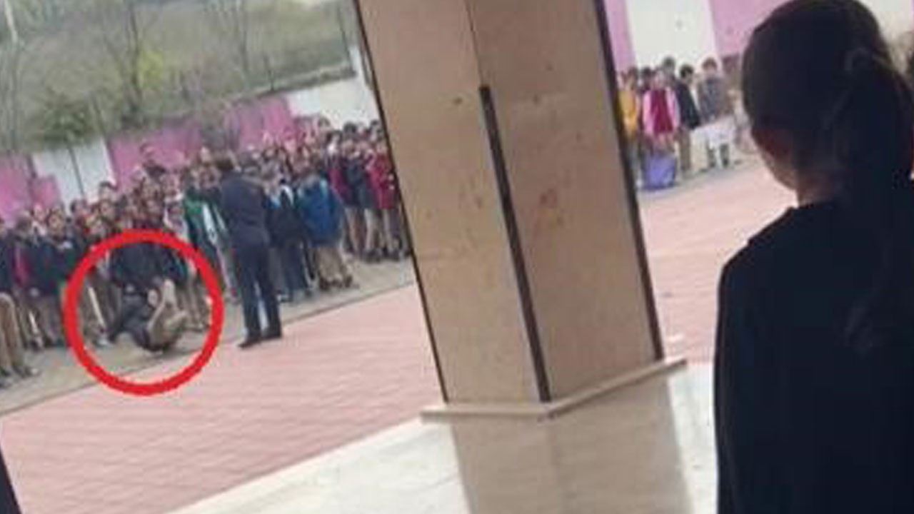 Seni buraya gömerim deyip öğrenciyi yere fırlatmıştı: Zorba müdür görevden alındı