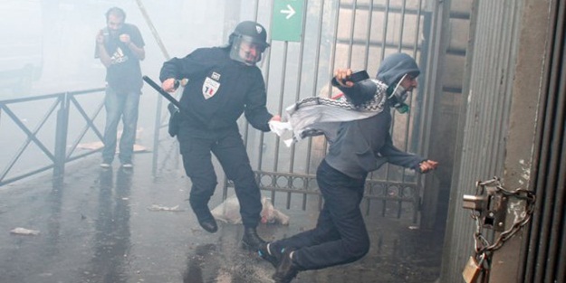 Senin adaletin batsın Fransa