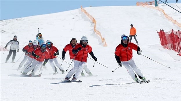 Senkronize Kayak Milli Takımı, Erzurum kampını tamamladı