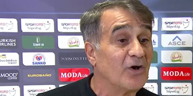 Şenol Güneş iyice şaşırdı! Muhabire sinirlendi...