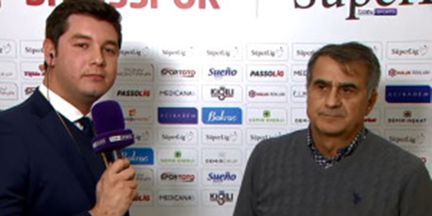 Şenol Güneş azarladı...Spiker kızardı