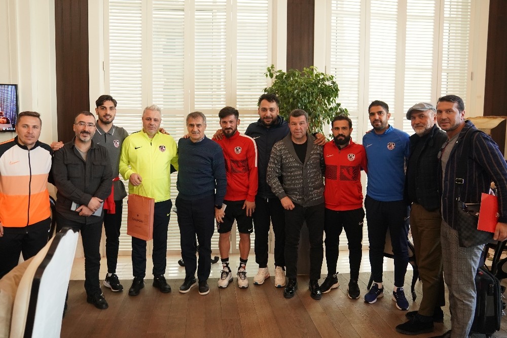 Şenol Güneş’ten Gaziantep FK’ya ziyaret 