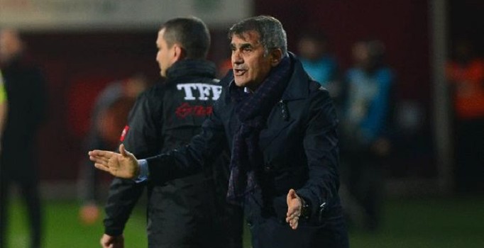 Şenol Güneş'ten hakemlere eleştiri