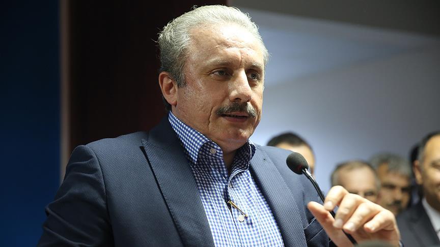 Şentop: Türkiye büyüdü artık elbise dar geliyor