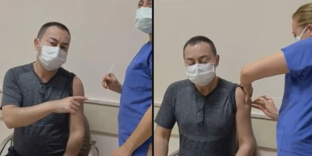 Serdar Ortaç koronavirüs aşısı yaptırdı! 
