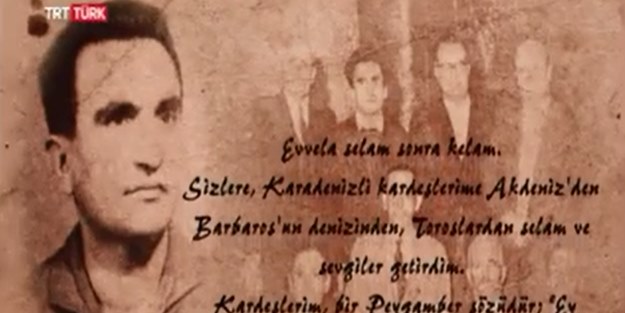 Serdengeçti'nin tarihi sözleri TRT'de yayınlandı