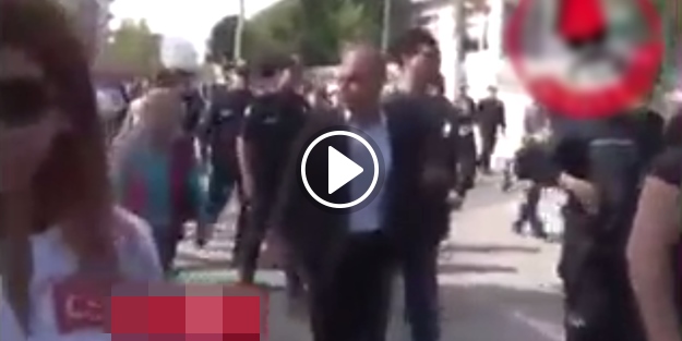 Türk Polisine 'korkak' diyen kadına tokat gibi cevap