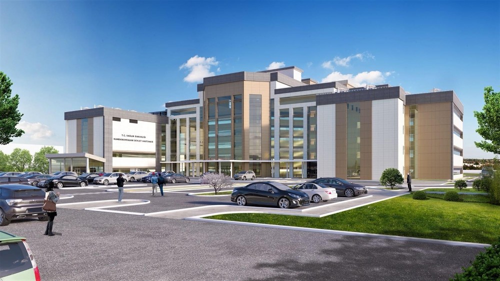 Serhat Oğuz hastane inşaatında incelemede bulundu 