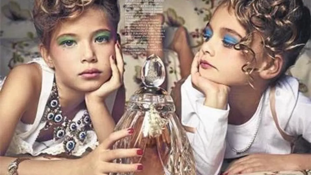 Şeriata kurban olun siz! Sapkın moda ve reklam sektöründe çocuklar cinsel obje olarak kullanılıyor!