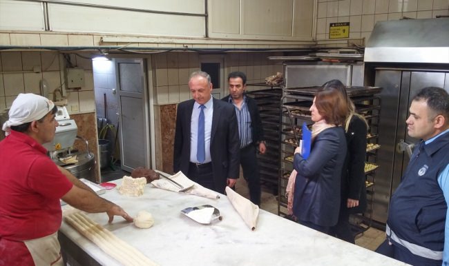 Serik'te fırın denetimi