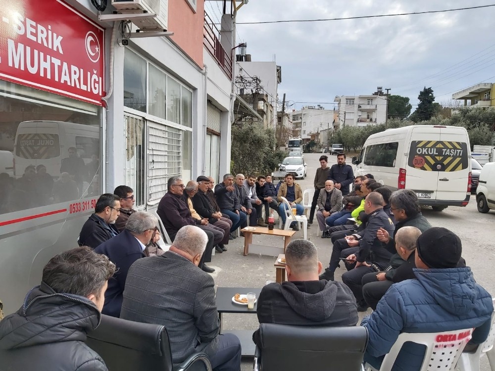 Serik’te huzur toplantısı 