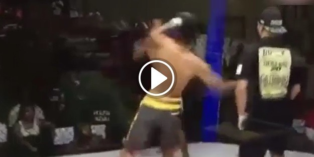 Sersemleyen dövüşçü çok büyük hata yaptı