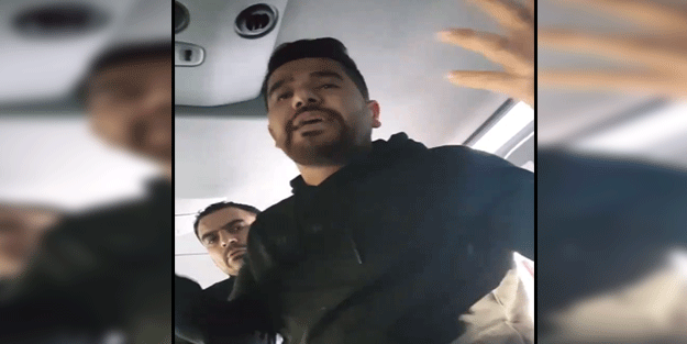 14 yaşındaki kız çocuğuna sözlü şiddet kamerada!