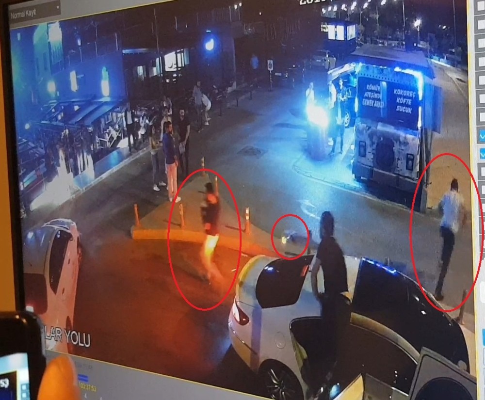 ’Sevgilime neden baktın’ çatışması...O anlar kamerada 