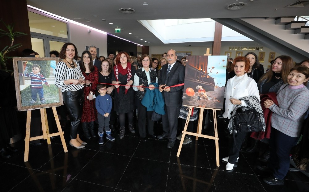 Sevginin resmini çizdiler 