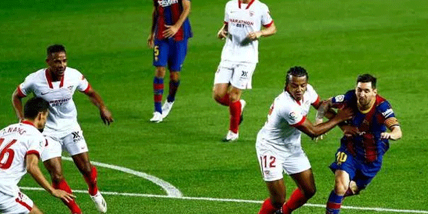 Sevilla Barcelona'ya direndi