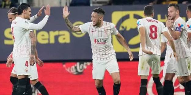 Sevilla, Cadiz'i tek golle devirdi