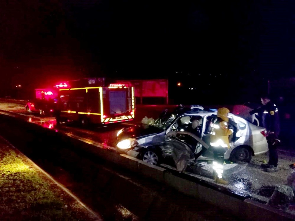 Seydikemer’de trafik kazası; 1 ölü, 4 yaralı 