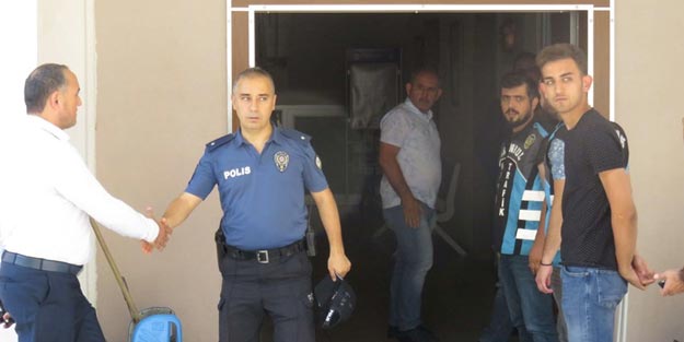Seydioğlu Baklavaları sahibi trafik magandası Hasan Sel'i kapıda karşılayan komiser kim?