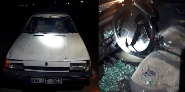 Seyir halindeyken ineğe çarptı, hastaneye kaldırıldı