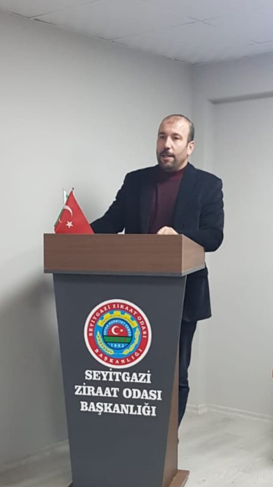 Seyitgazi Ziraat Odası Başkanı Erden’den sahte tohum uyarısı 
