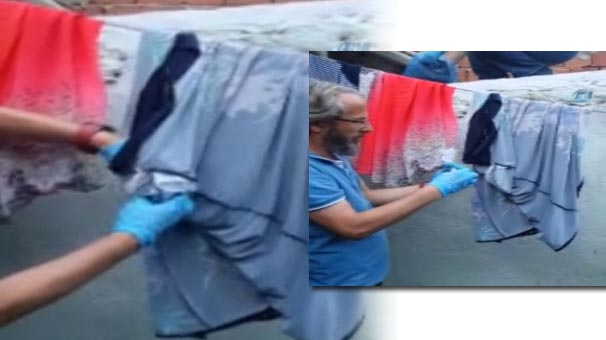 Şeytanın akılına gelmez! Bursa'da polis ipteki çamaşırların ceplerine bakınca...