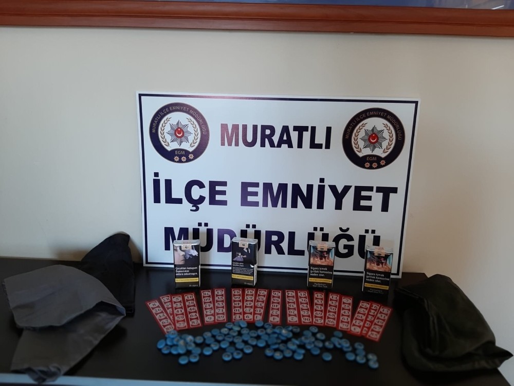 Seyyar tombalacıya suçüstü 