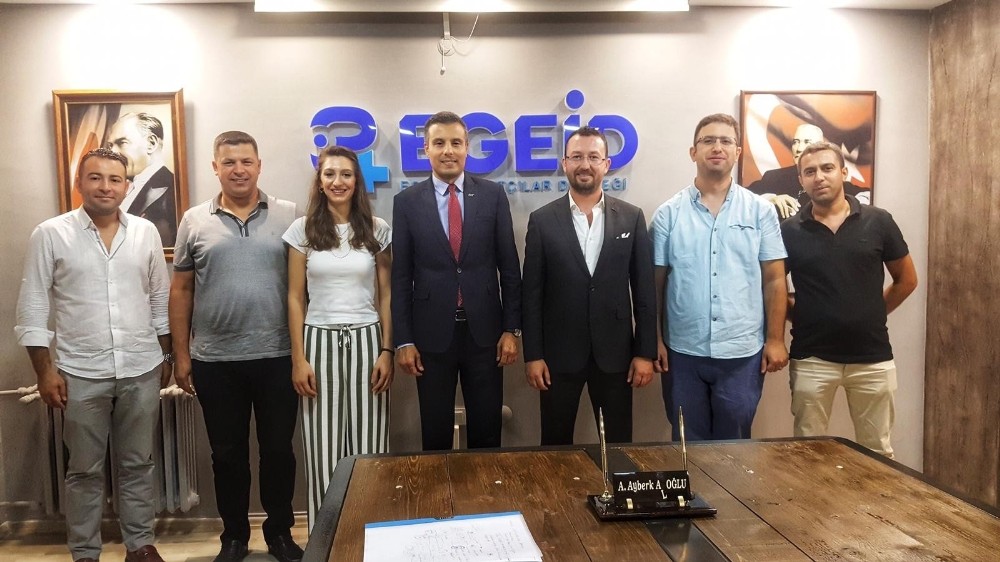 SGK İl Müdürü Kurt’tan EGEİD’e bilgilendirme ziyareti 