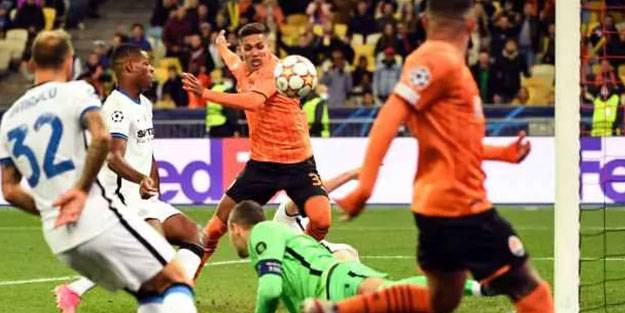 Shakhtar Donetsk ile Inter yenişemedi