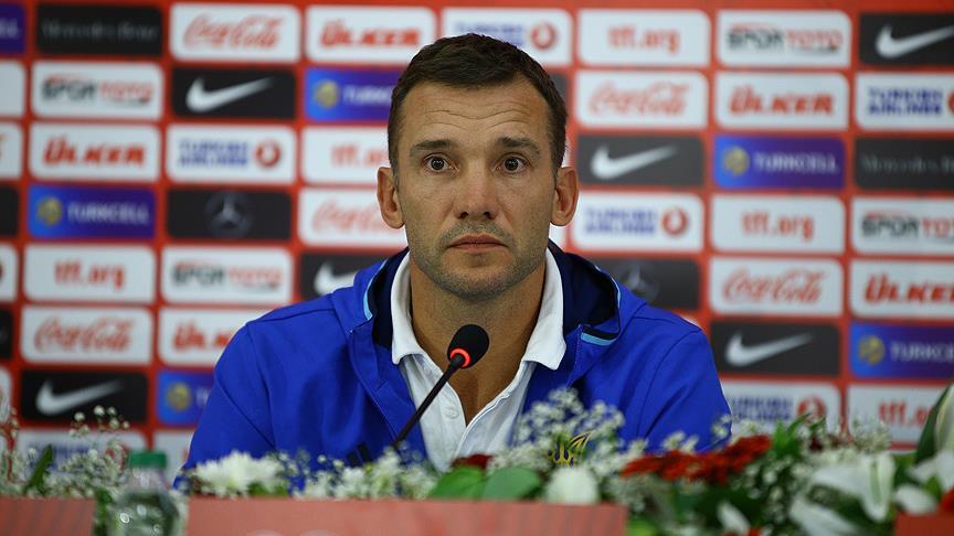 Shevchenko: Yarın maça galibiyet için çıkacağız