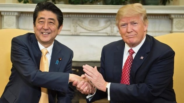 Shinzo Abe ve Donald Trump zirvenin ardından telefonla tekrar görüştü