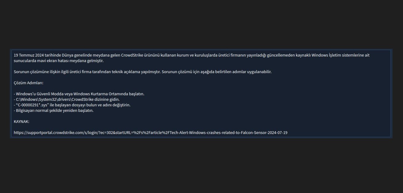 Siber Olaylara Müdahale Merkezi açıkladı! Küresel sorun siber saldırı mı?