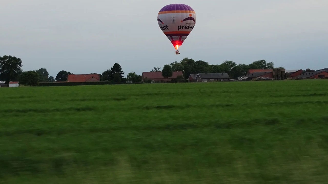 Sıcak hava balonu düştü: 1 ölü, 5 yaralı