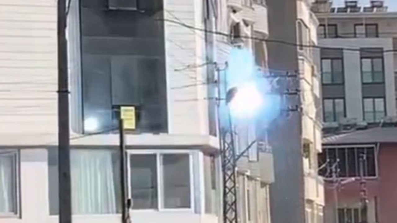 Sıcak hava elektrik kablolarını patlattı!