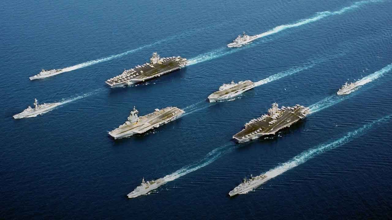 Sıcak saatler! 15'ten fazla savaş gemisini bölgeye konuşlandırdı