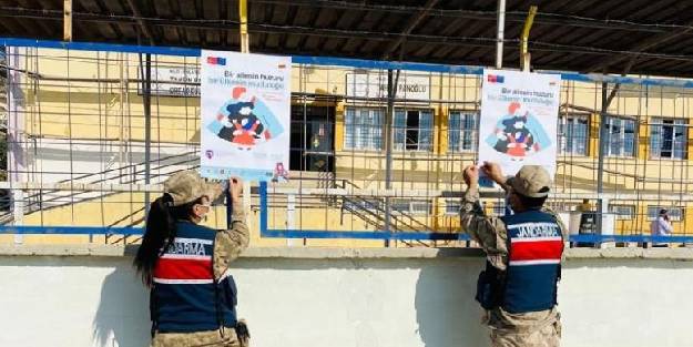 Şiddet gören kadınlara jandarma desteği