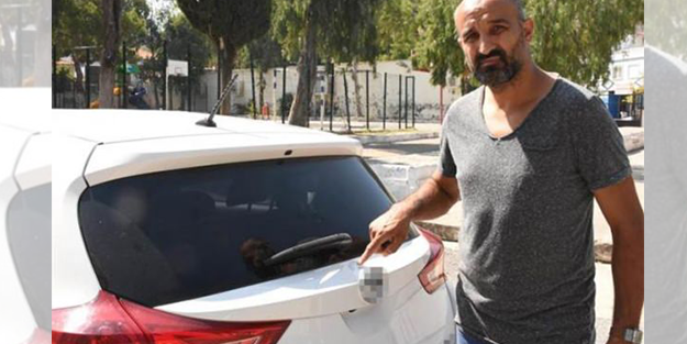Bayiden sıfır aldığı araç boyalı çıktı!