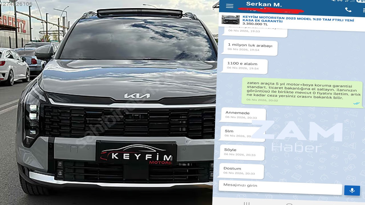 Sıfırı 3 milyon 85 bin olan ikinci el aracı 3 milyon 350 bine satmaya kalktı! Aç gözlü galericiden büyük terbiyesizlik: Annene de selam söyle!
