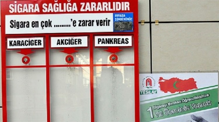 Sigarayı bırakana ücretsiz yemek