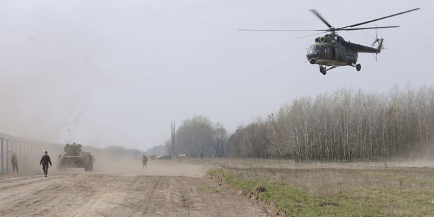 Sığınmacı girmesin diye!