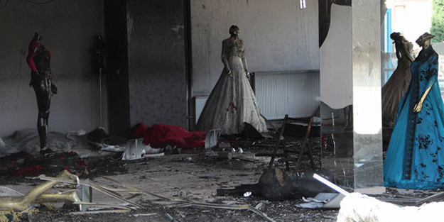 Sigortadan para almak için dükkanını kundakladı