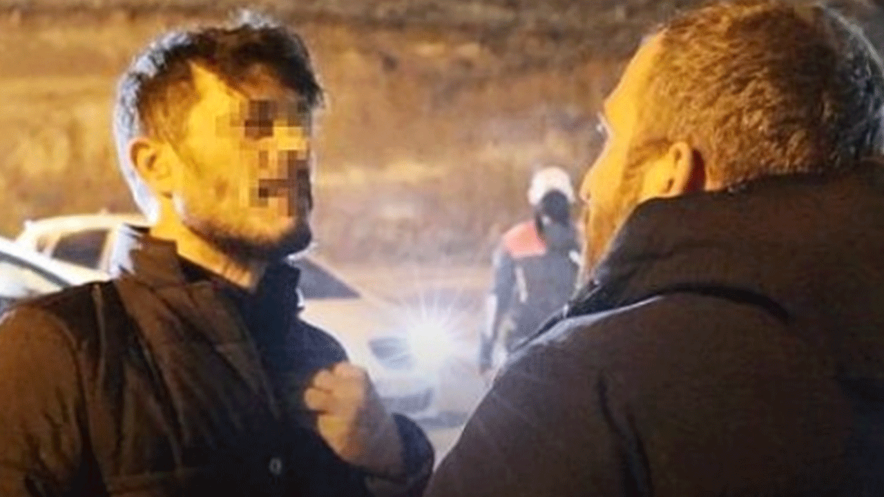 Sigortasız araçla yakalandı, tehditler savurdu!