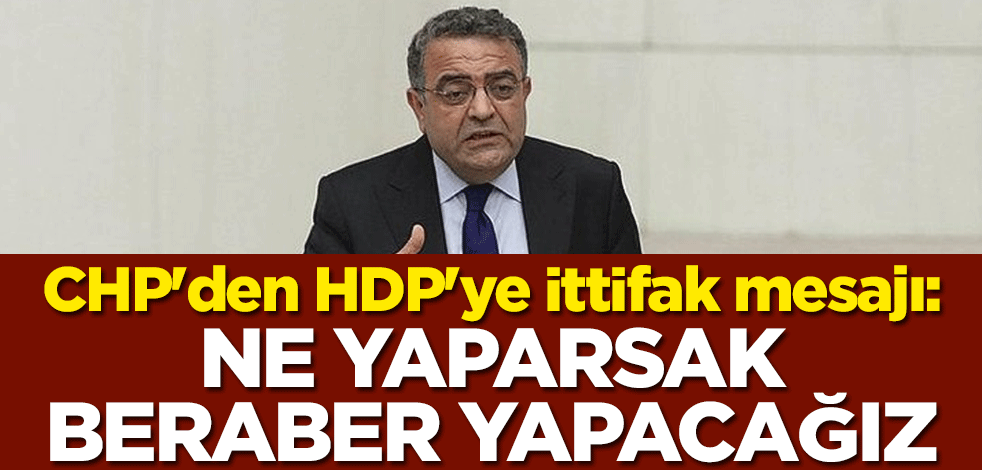 SİHA Sezgin'den HDP'ye ittifak mesajı: Ne yaparsak beraber yapacağız