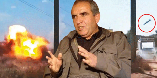 SİHA'dan nokta atışı! Akıllı bomba teröristbaşını böyle vurdu