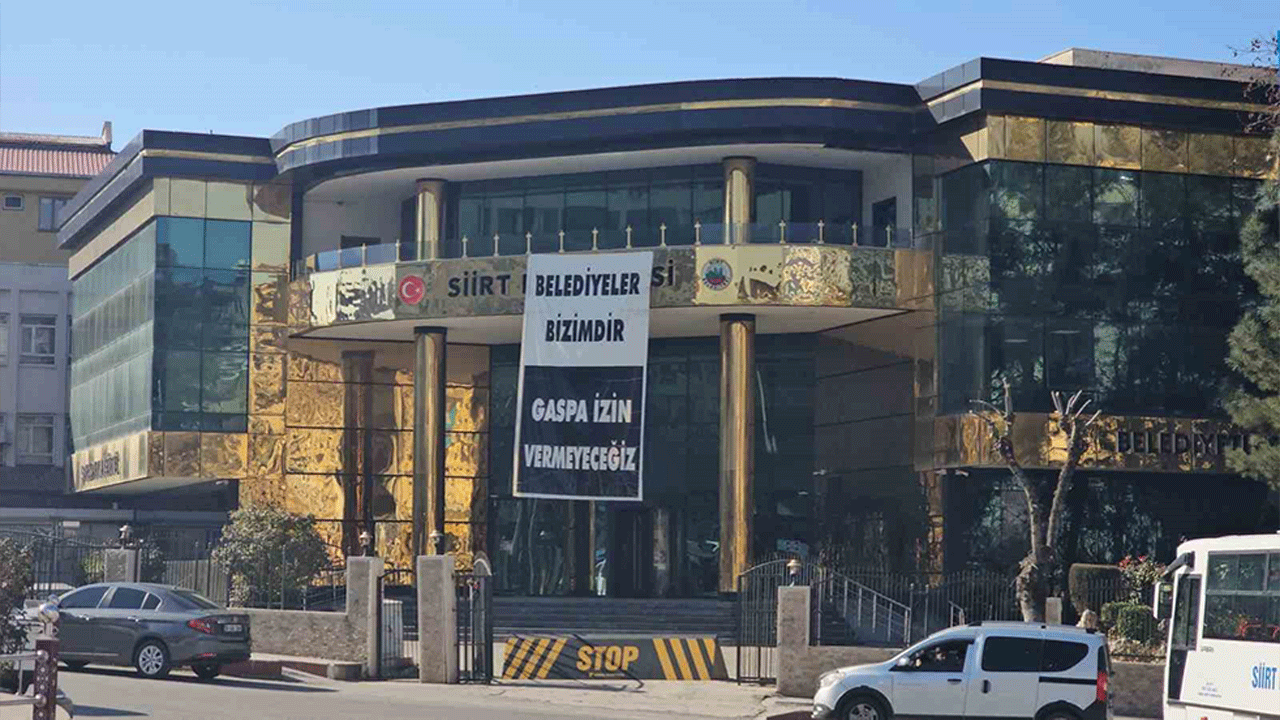 Siirt Belediyesi'ne kayyum