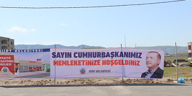 Siirt Cumhurbaşkanı Erdoğan'ı bekliyor